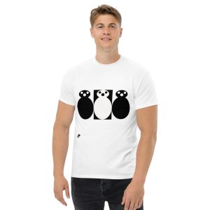 Maglietta classica uomo -Trittico 1