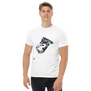 Maglietta classica uomo - Gorilla Head Texture 4
