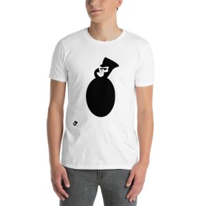 Maglietta unisex a maniche corte - Gorilla birilloso