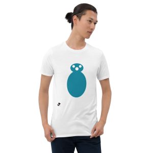 Maglietta unisex a maniche corte - Birillo azzurro
