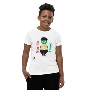 T-Shirt a manica corta per bambini - Gorilla con tshirt 3