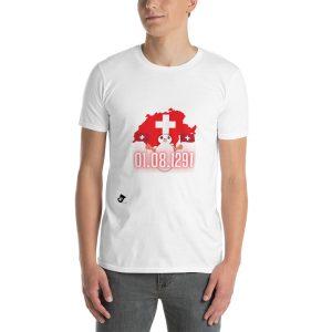 Maglietta unisex a maniche corte - Festa Svizzera