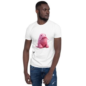 Santoni Shopping, tshirt, tshirts, t shirt, t shirts, t-shirt, t-shirts, Maglietta unisex a maniche corte - Tricheco rosa 2