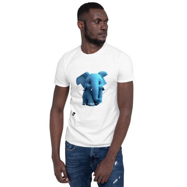 Magliette cotone unisex a maniche corte – Elefante 3