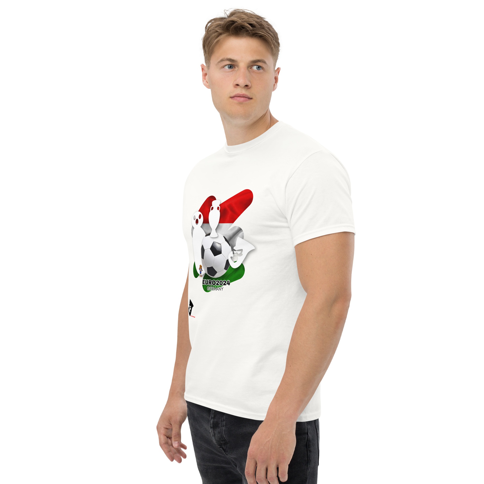 Maglietta classica uomo - Ungheria - immagine 3