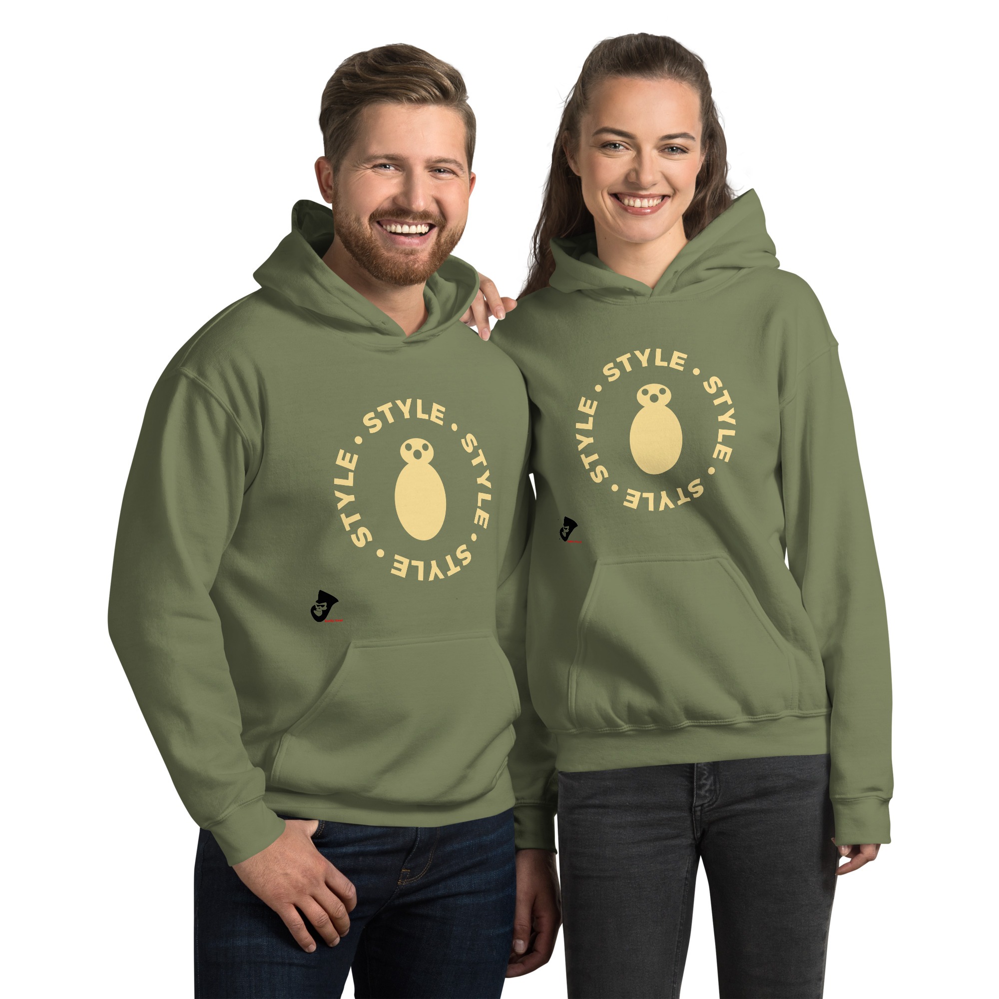 Felpa con cappuccio - Birillo giallo - immagine 4