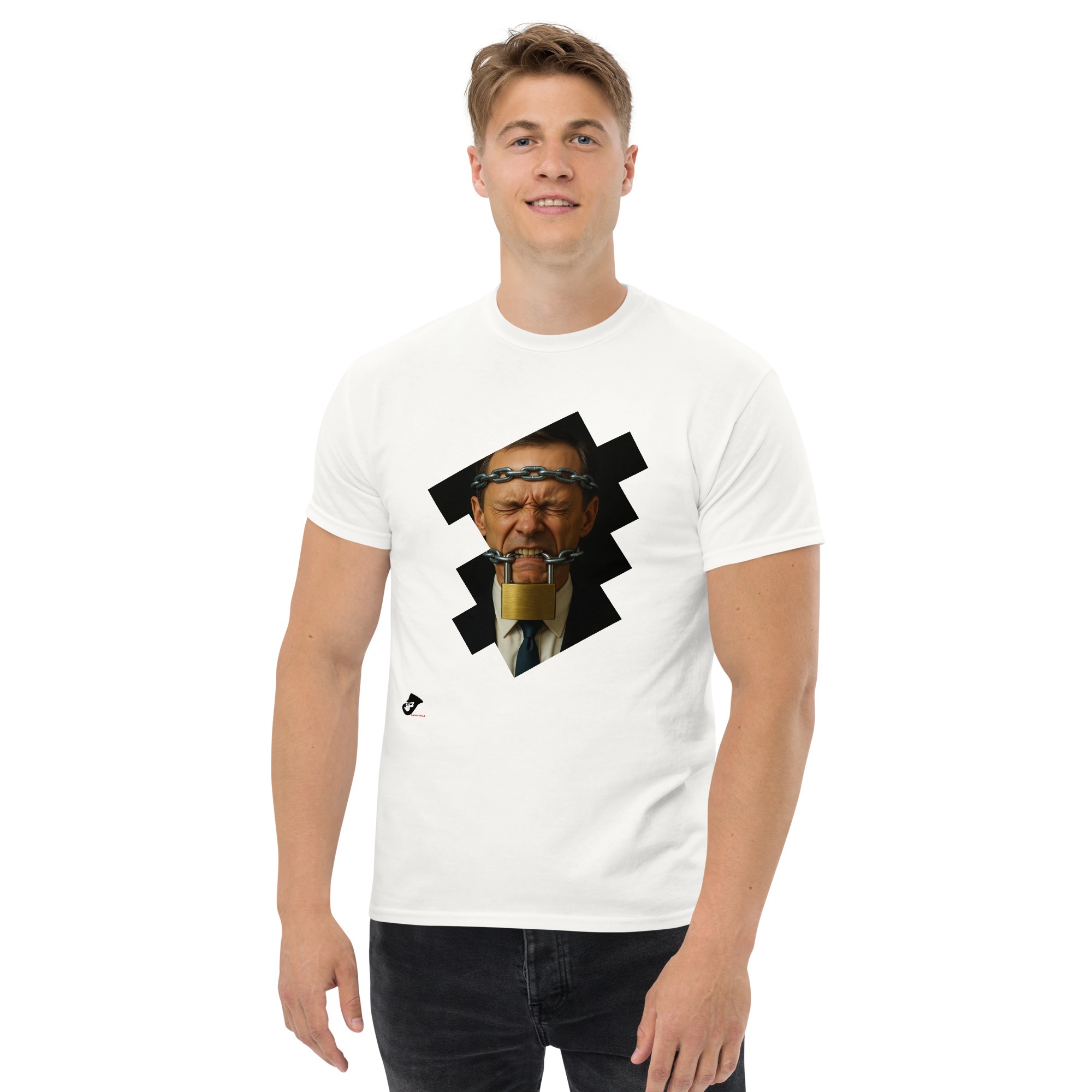 T-shirt unisex - Lucchetto